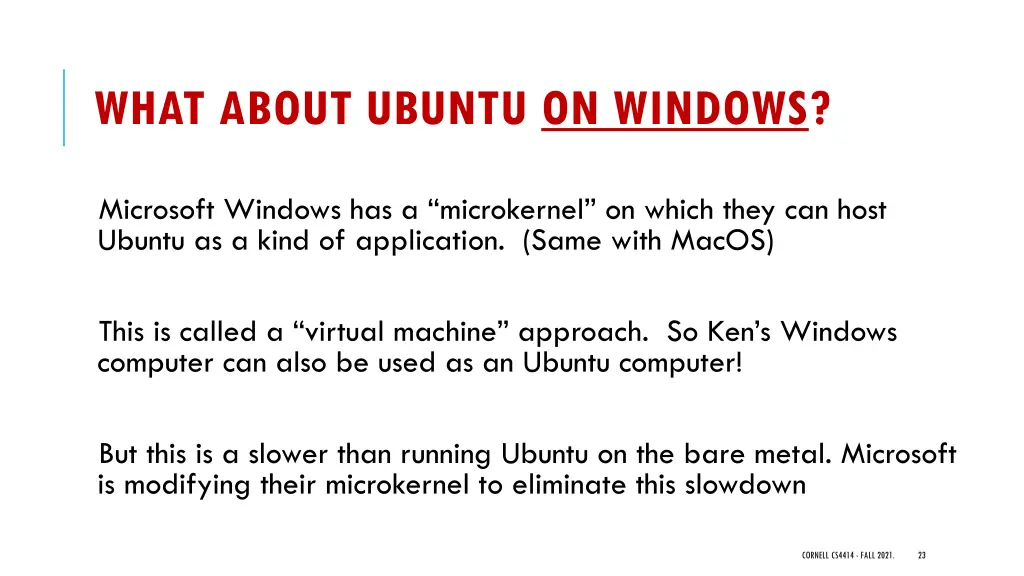 what about ubuntu on windows