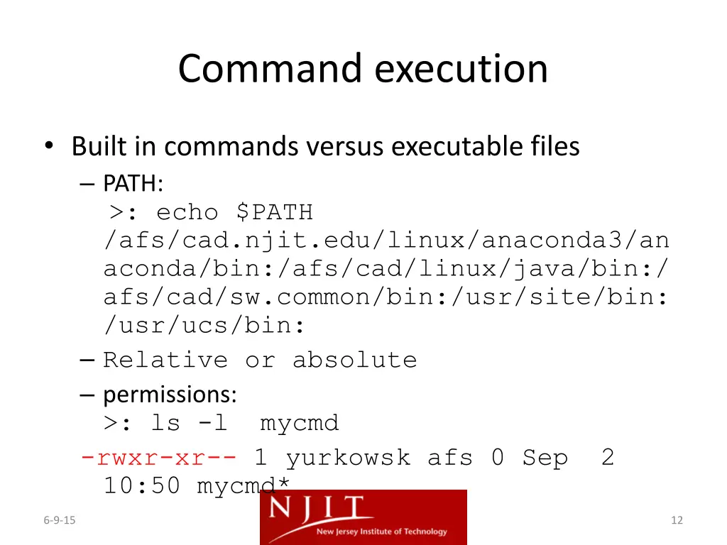 command execution