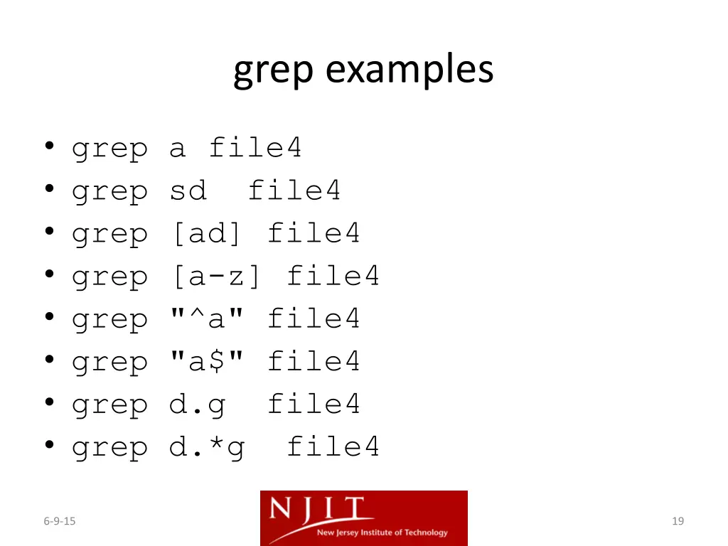 grep examples