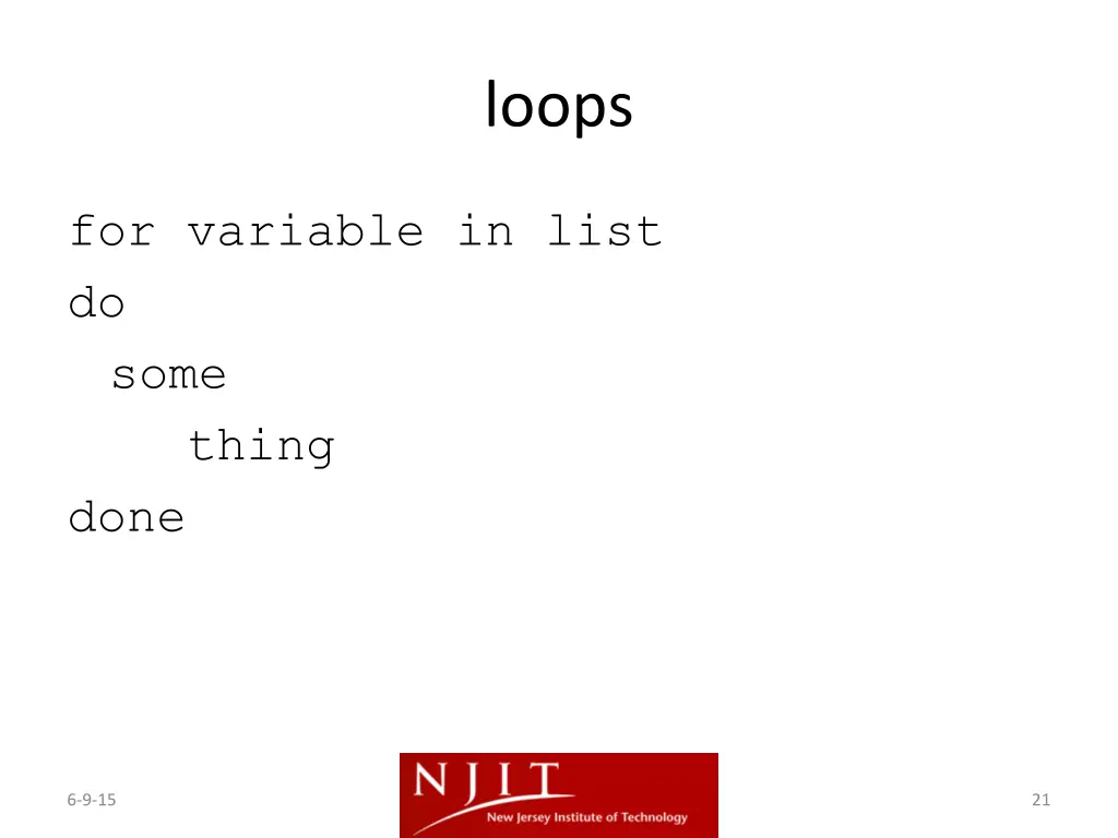 loops