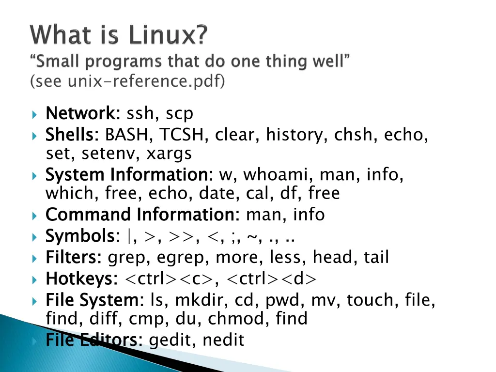 network shells set setenv xargs system which free