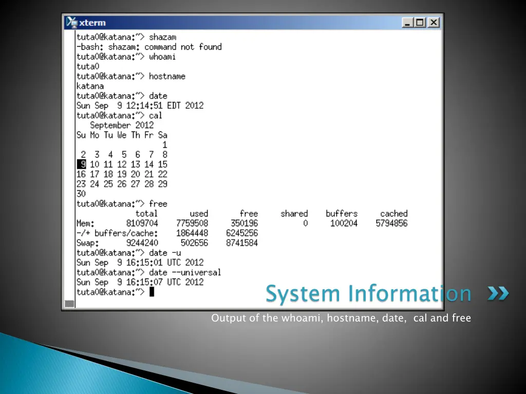 system information