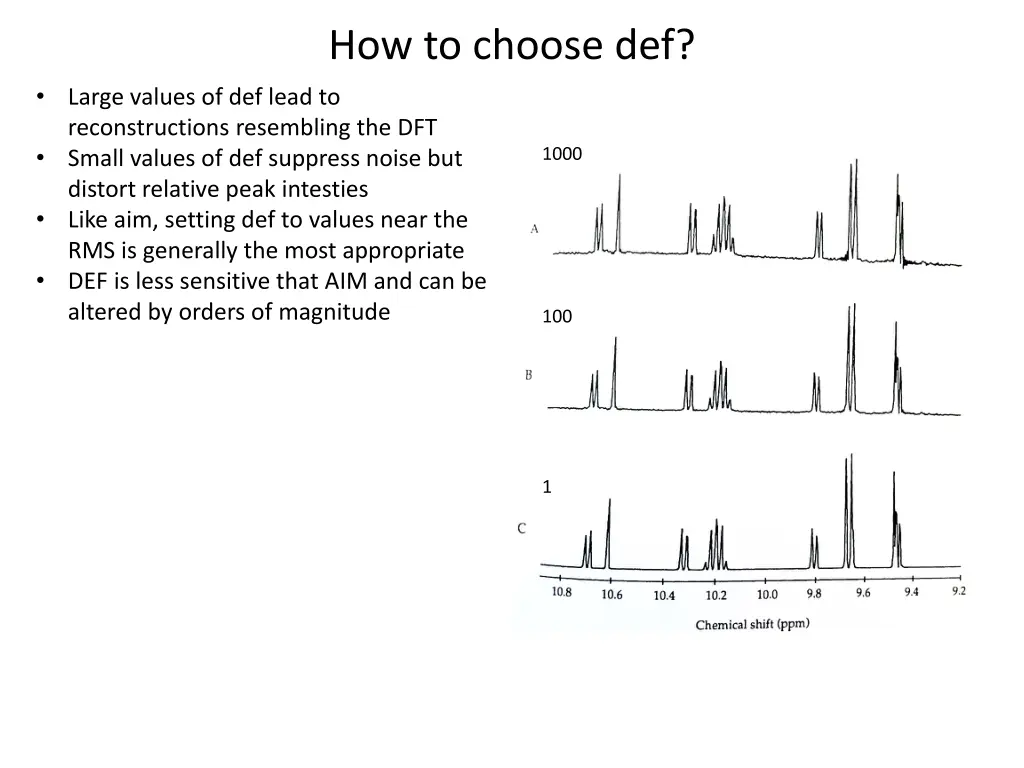 how to choose def