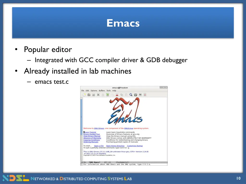 emacs