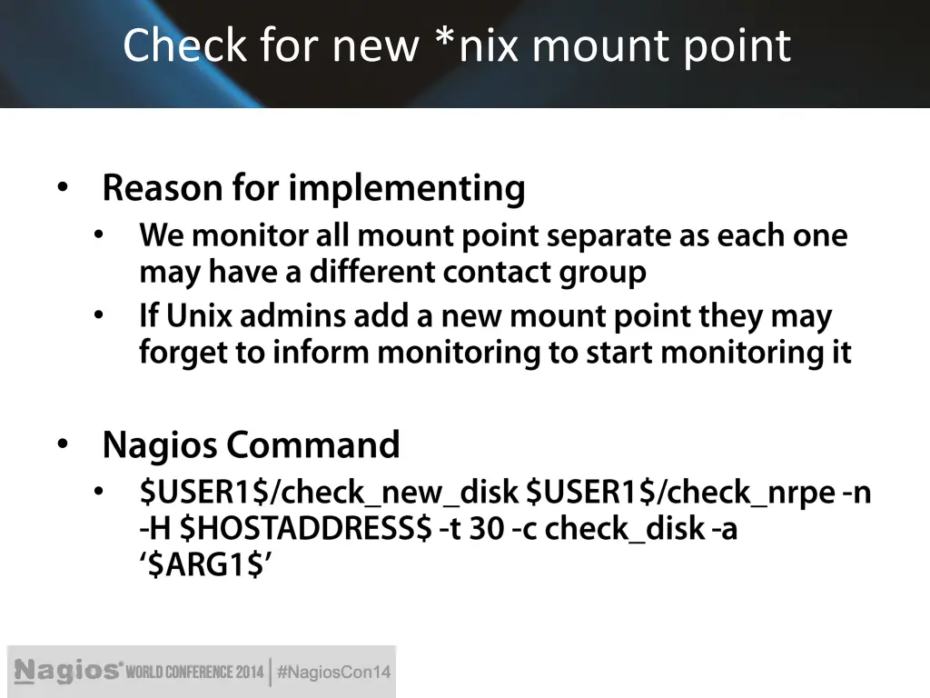 check for new nix mount point