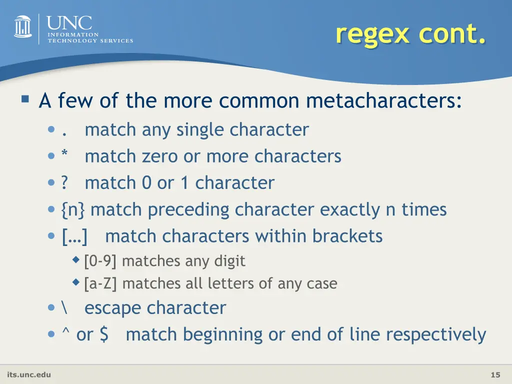 regex cont