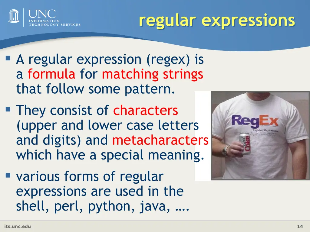 regular expressions