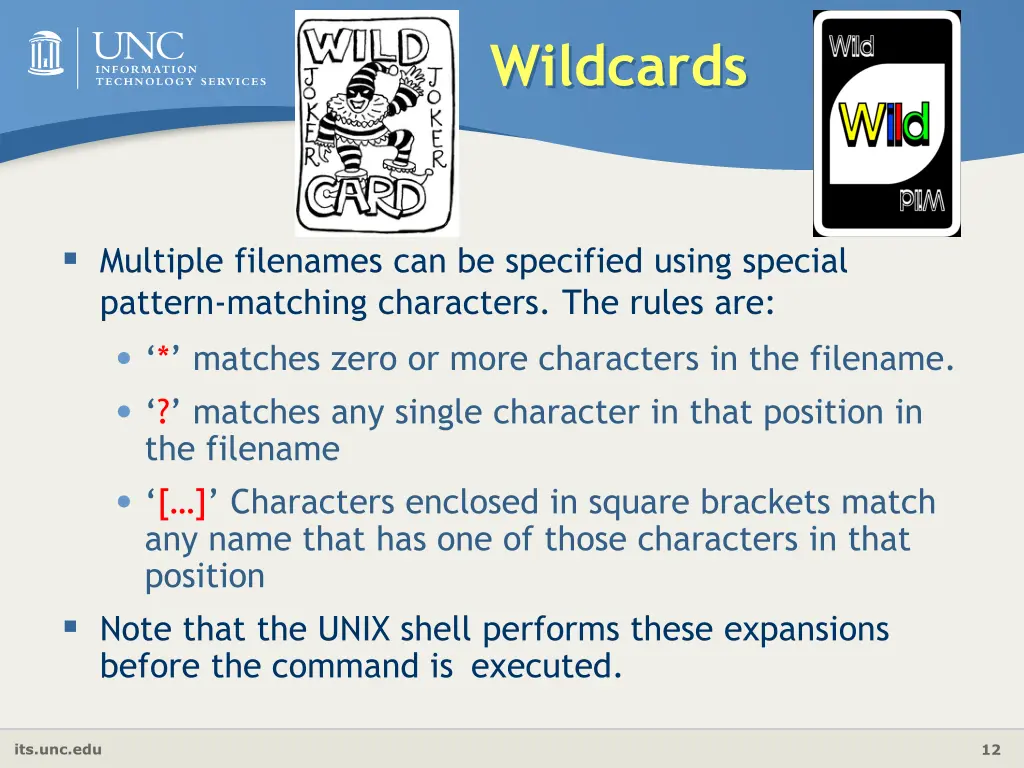 wildcards