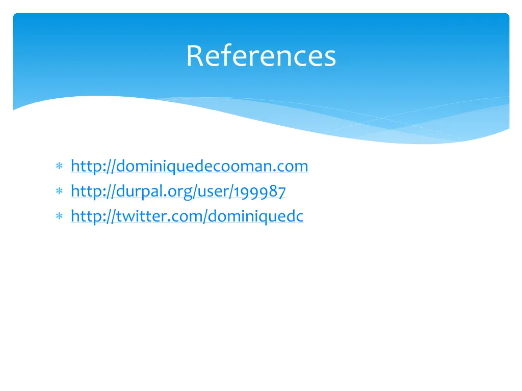 references