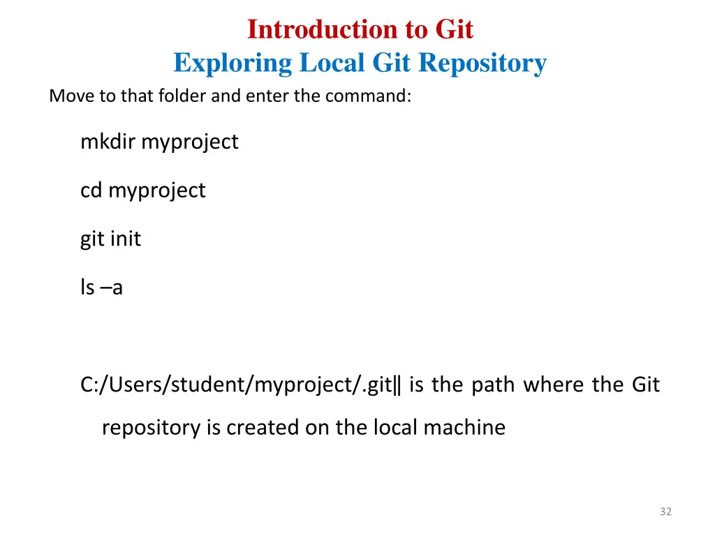 introduction to git exploring local 2