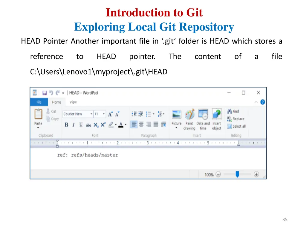 introduction to git exploring local 5