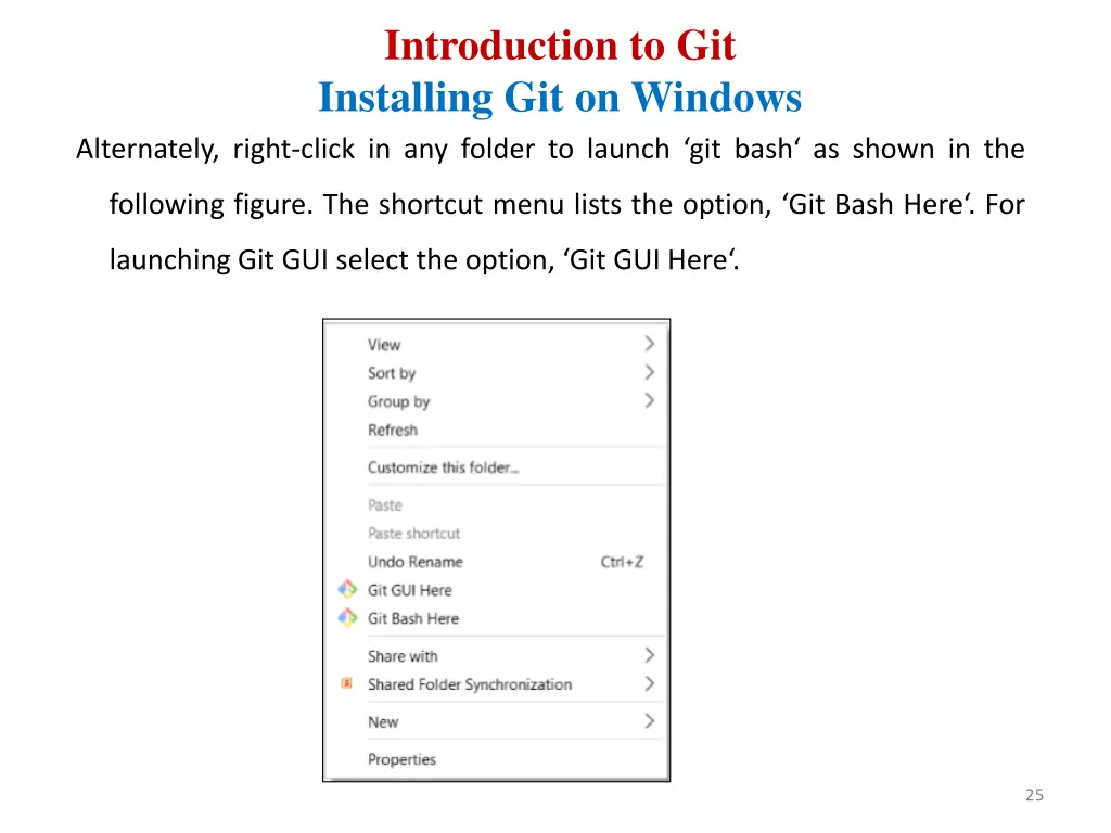 introduction to git installing git on windows 5