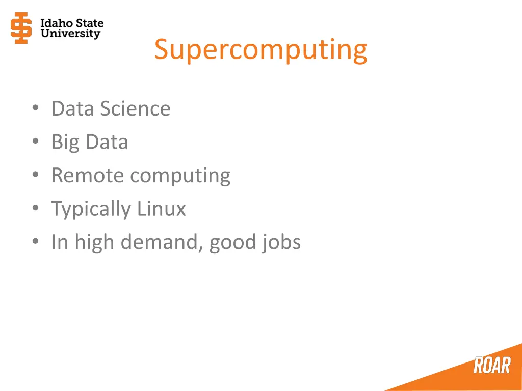 supercomputing