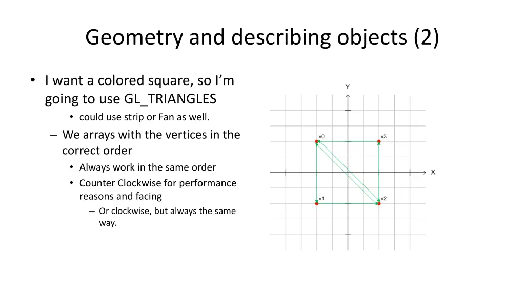 geometry and describing objects 2