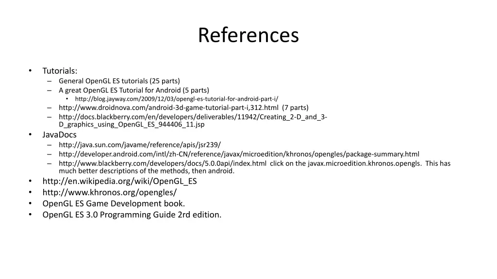 references