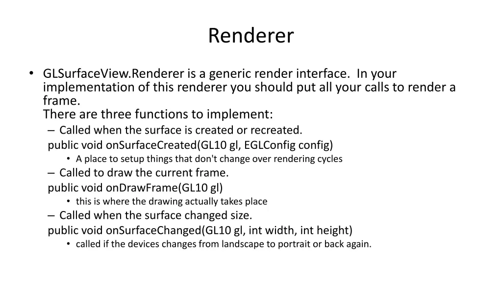 renderer