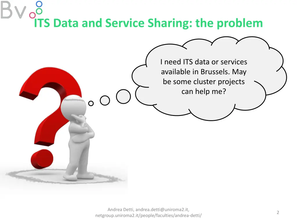 its data and service sharing the problem