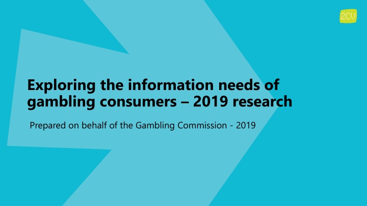 exploring the information needs of gambling