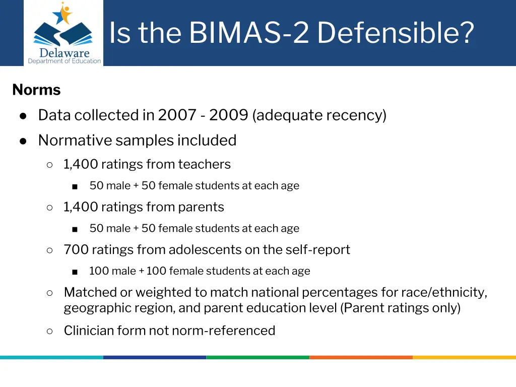 is the bimas 2 defensible