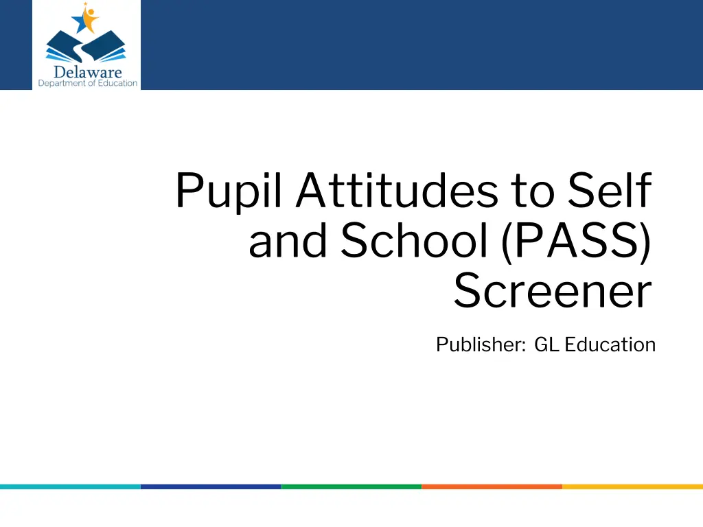 pupil attitudes to self and school pass