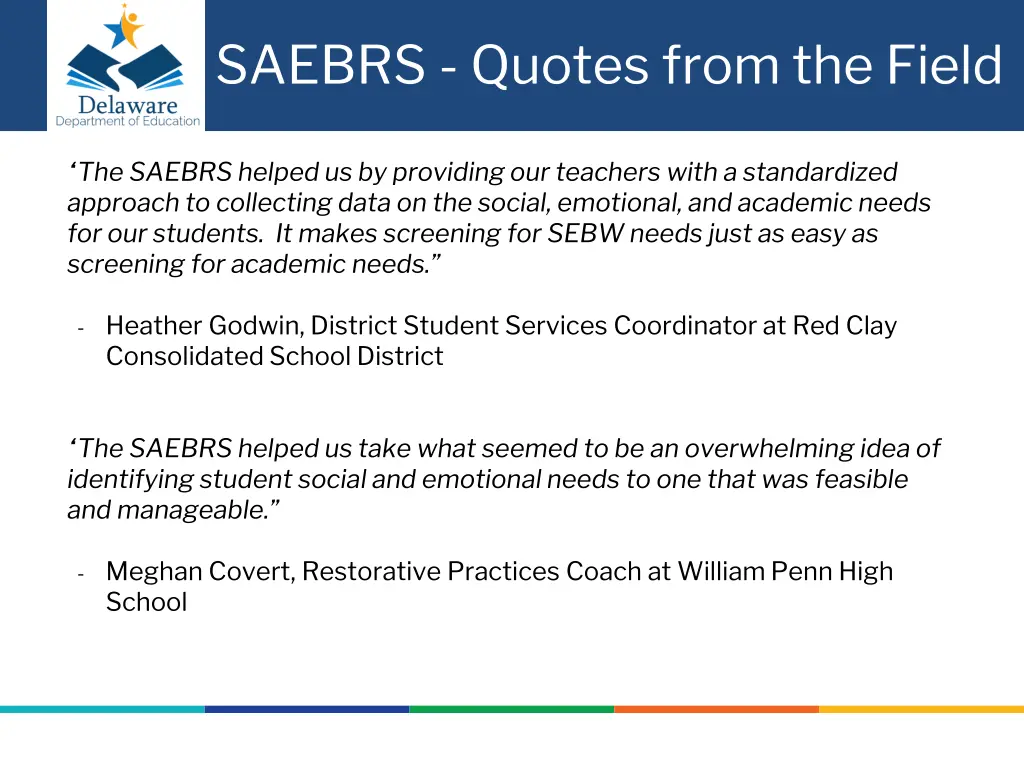 saebrs quotes from the field