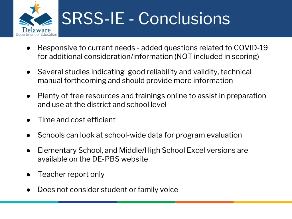 srss ie conclusions