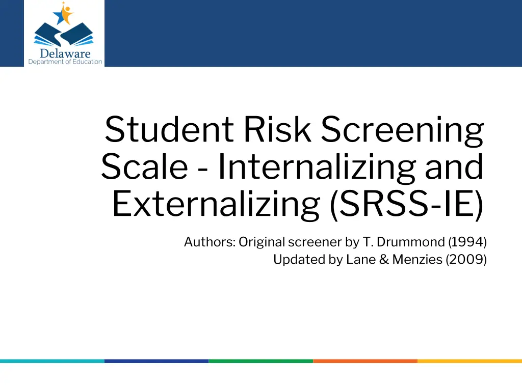 student risk screening scale internalizing