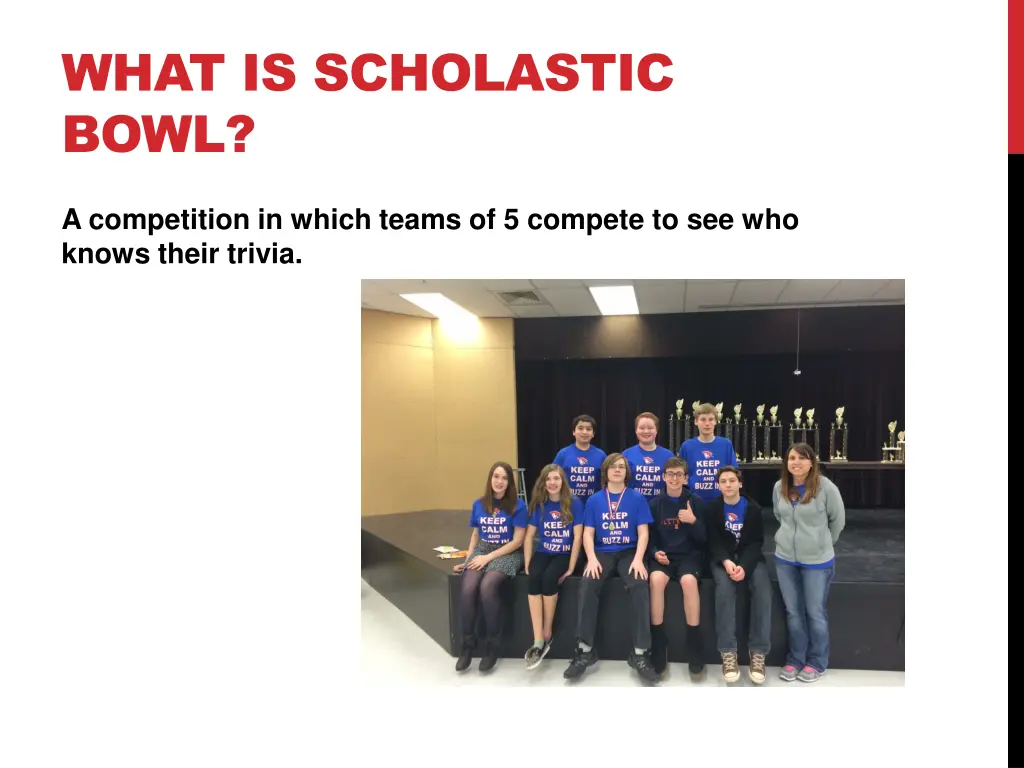 what is scholastic bowl