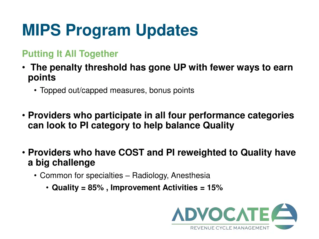 mips program updates 7