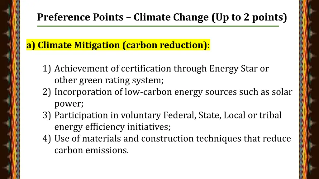 preference points climate change up to 2 points 4