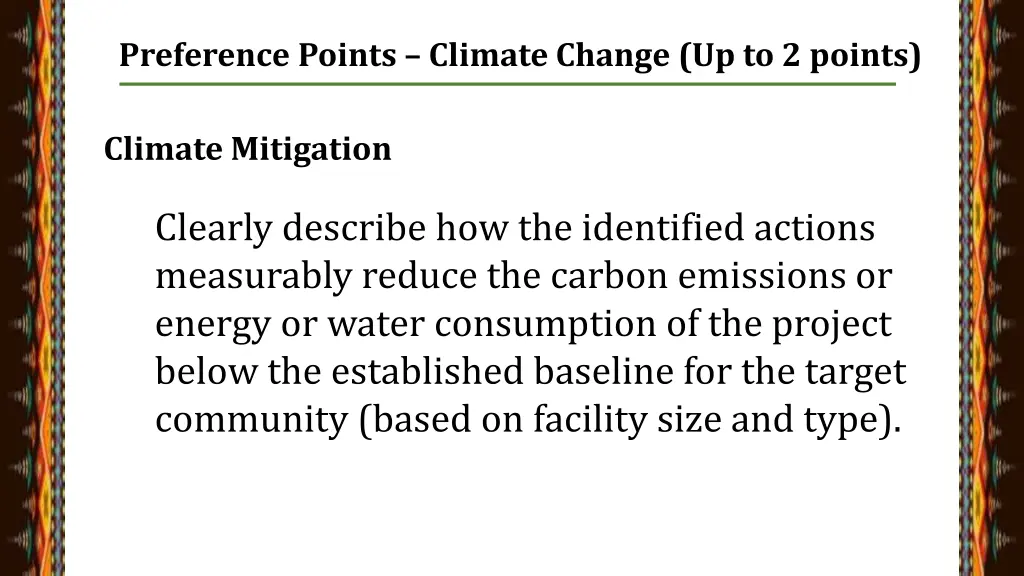 preference points climate change up to 2 points 5