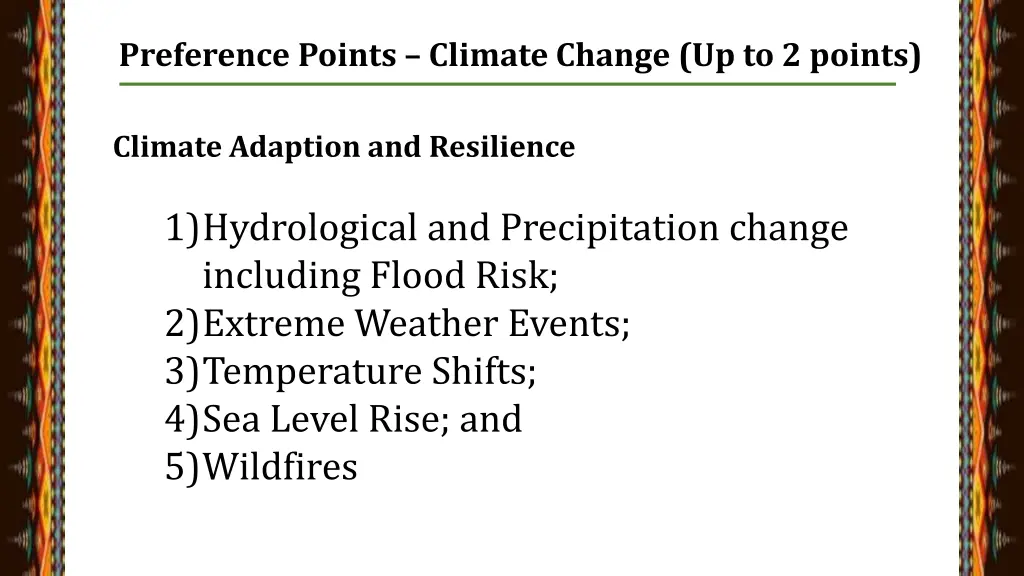 preference points climate change up to 2 points 7