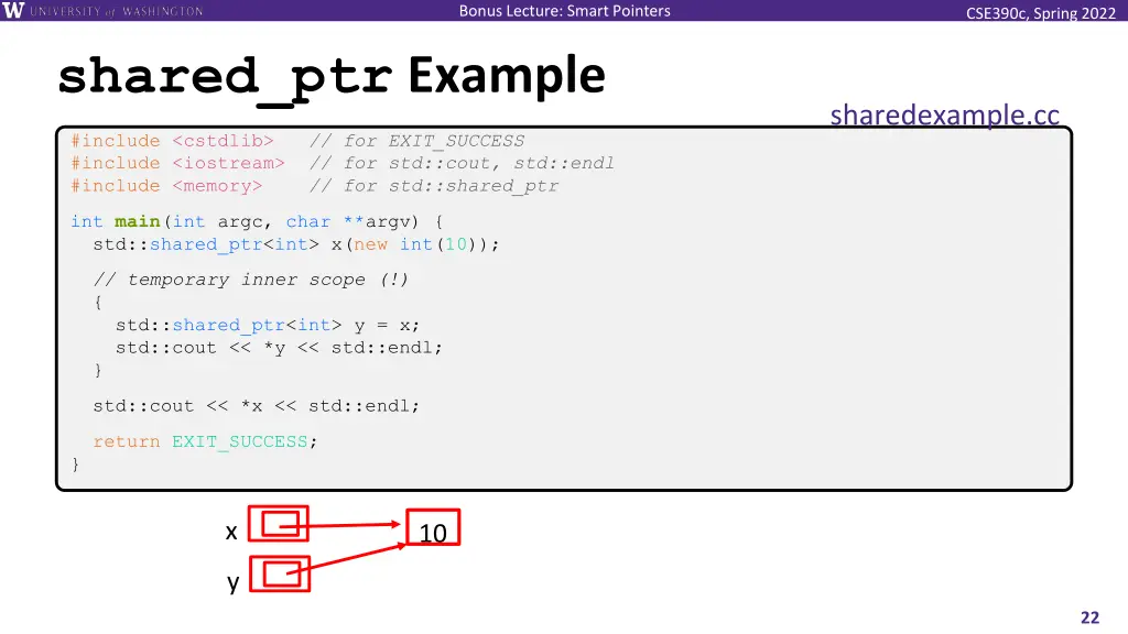 bonus lecture smart pointers 21