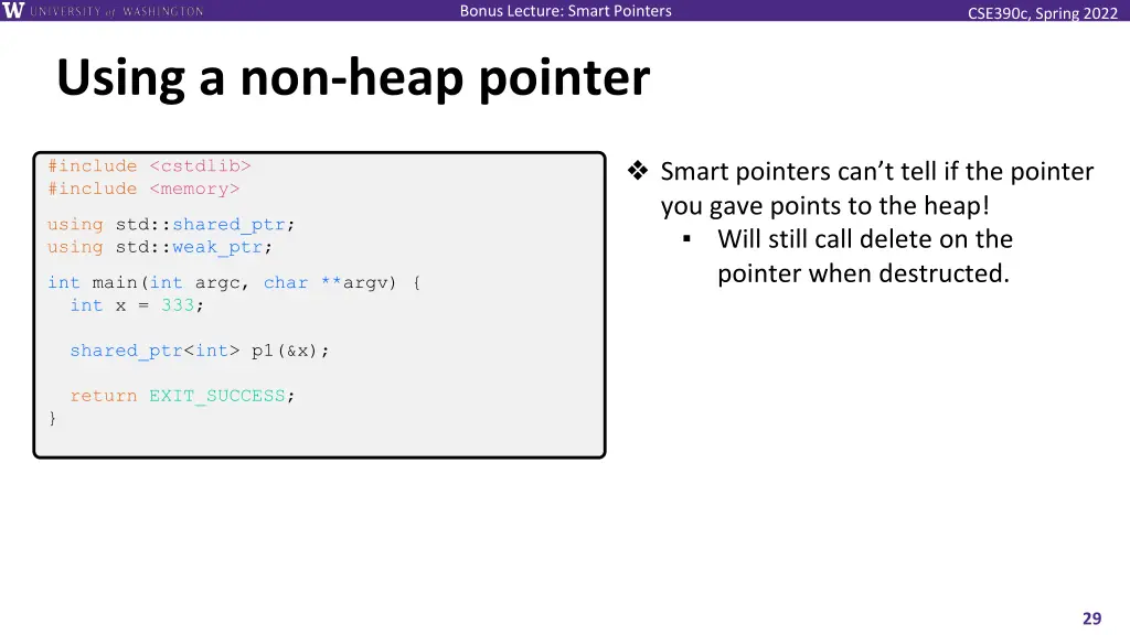 bonus lecture smart pointers 28