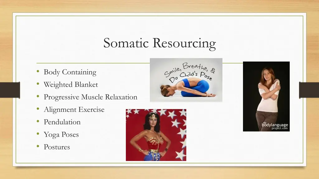 somatic resourcing