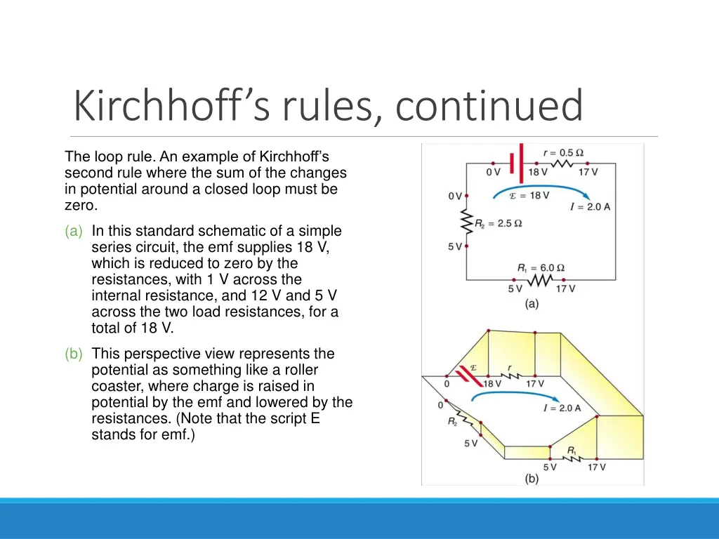 kirchhoff s rules continued