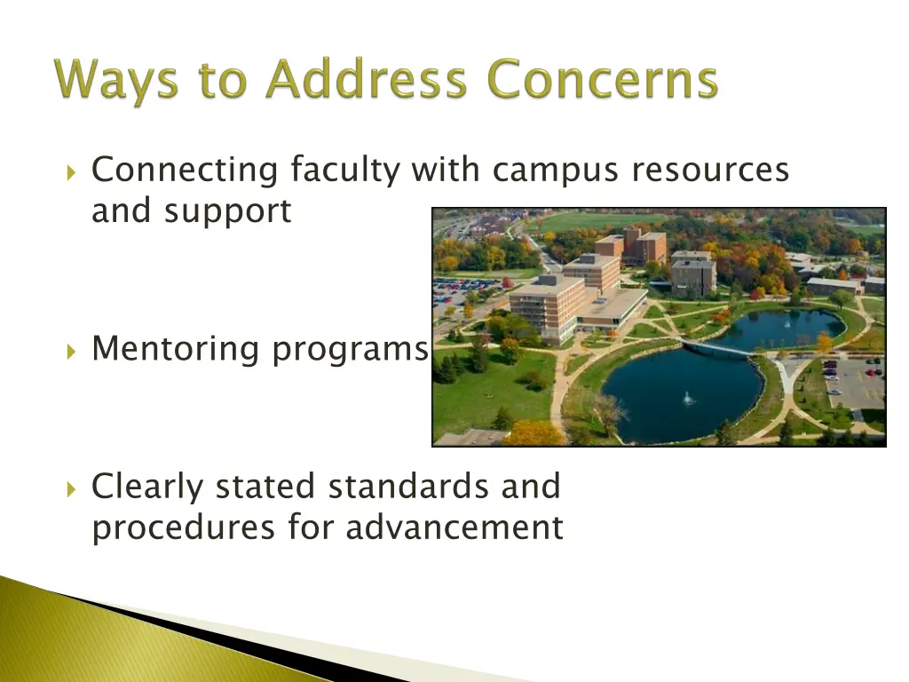 connecting faculty with campus resources