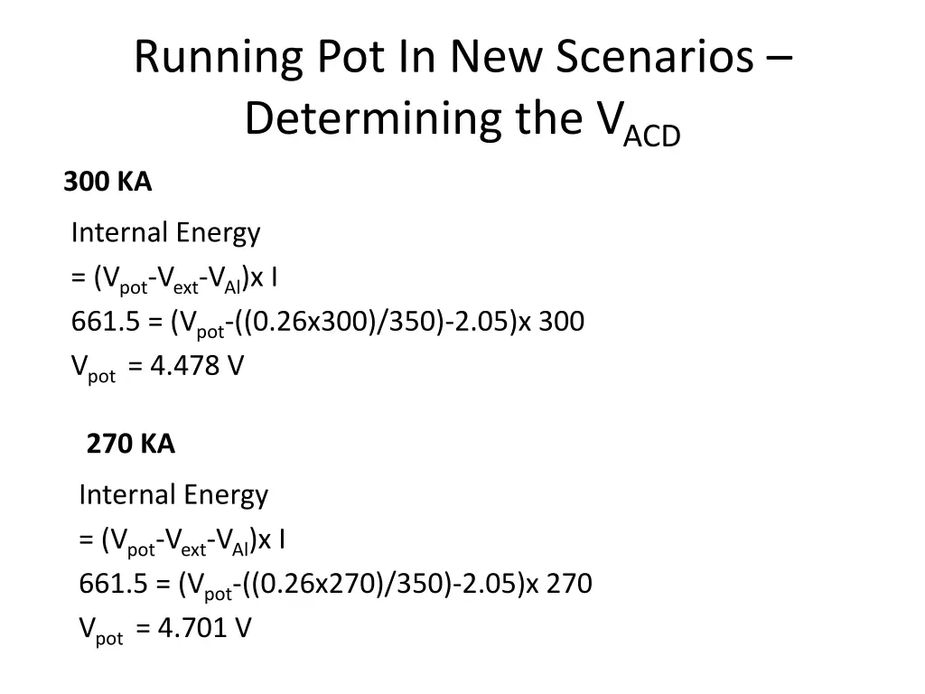 running pot in new scenarios determining 1