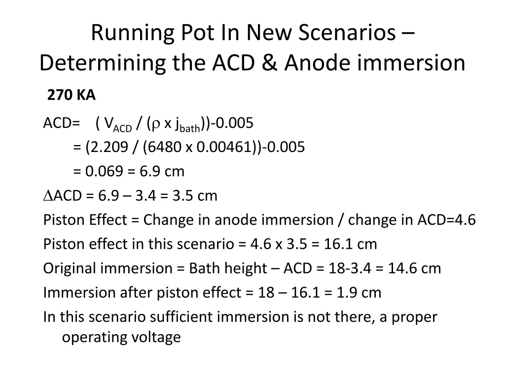 running pot in new scenarios determining 3