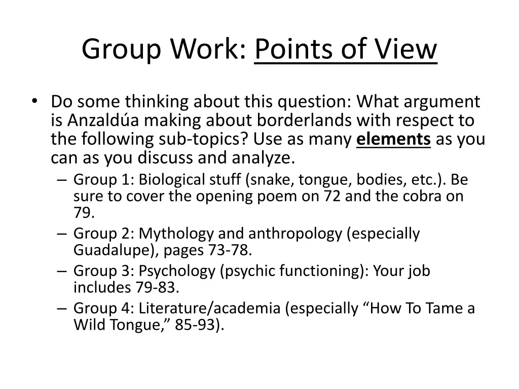 group work points of view 1