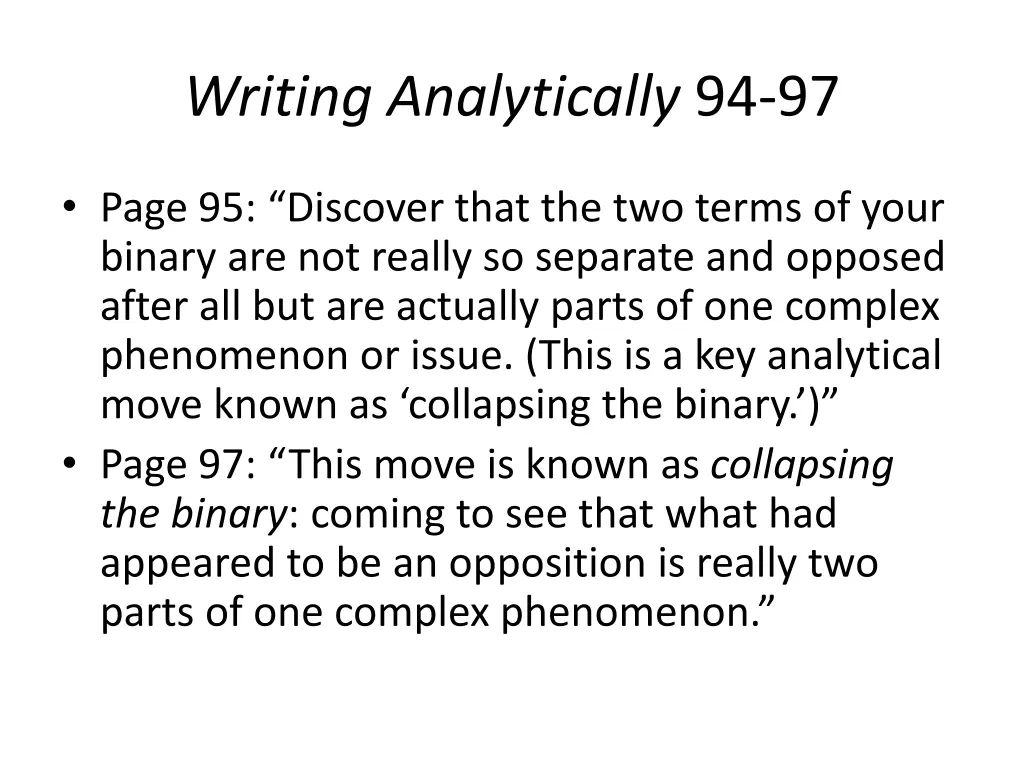 writing analytically 94 97