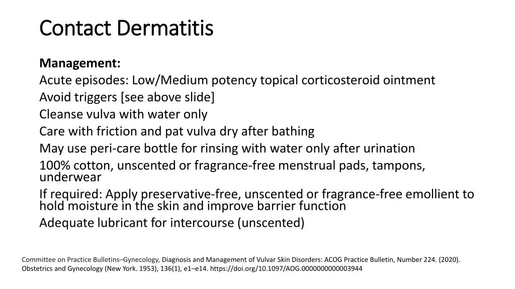 contact dermatitis contact dermatitis 1