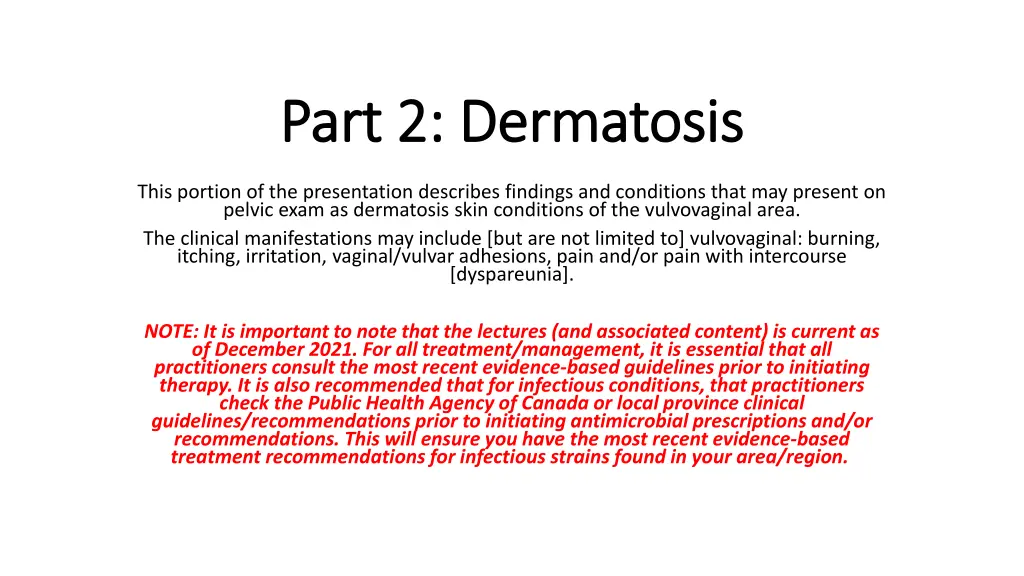 part 2 dermatosis part 2 dermatosis