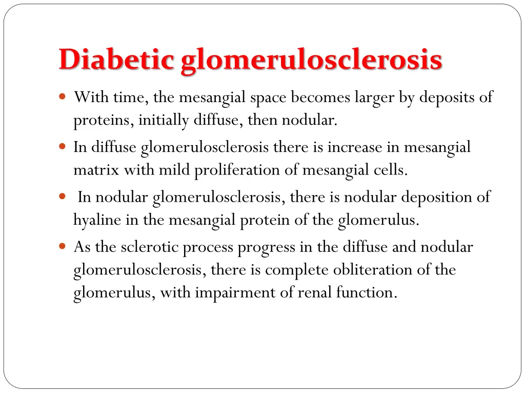 diabetic glomerulosclerosis 2