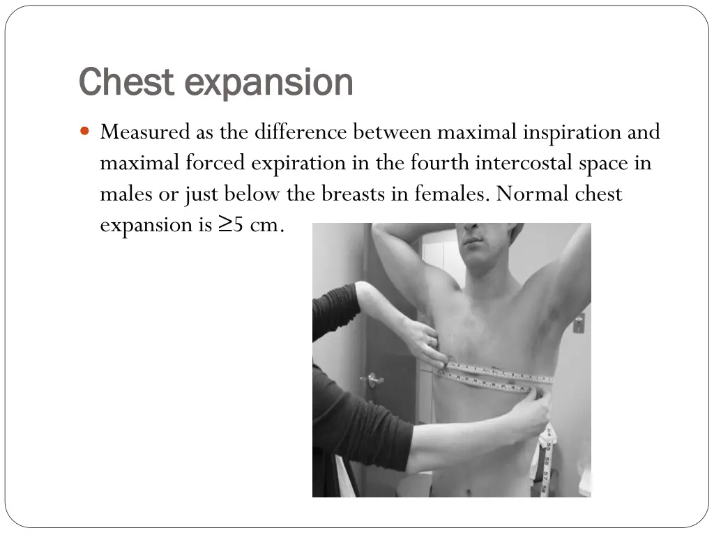 chest expansion chest expansion