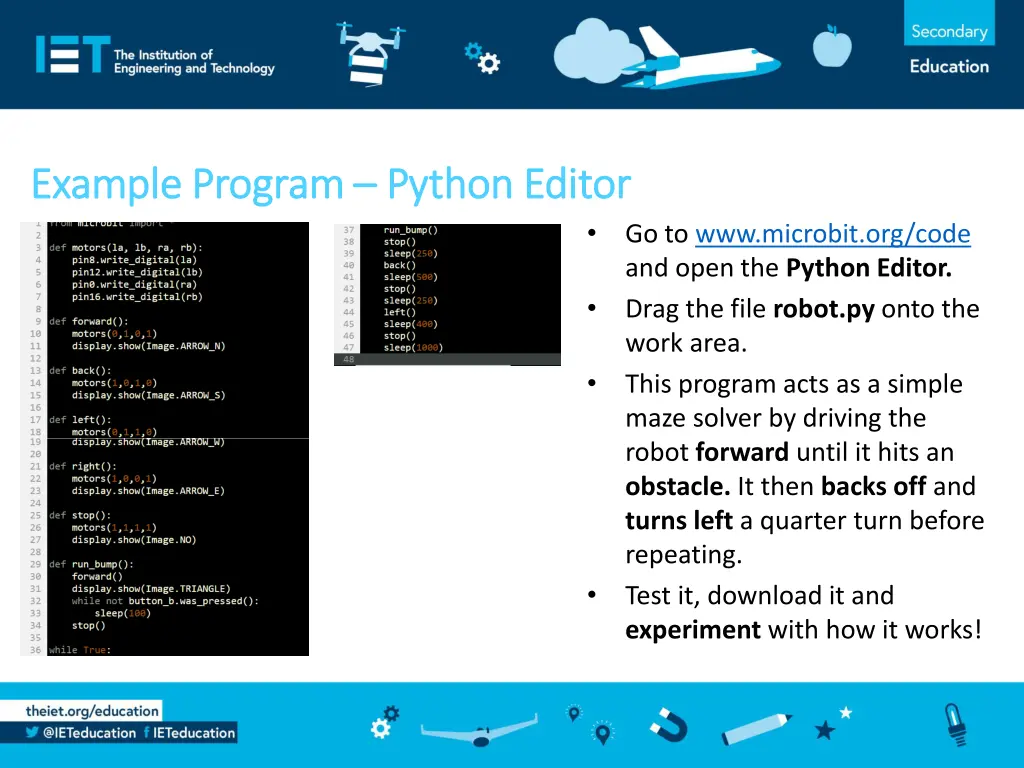 example program example program python editor