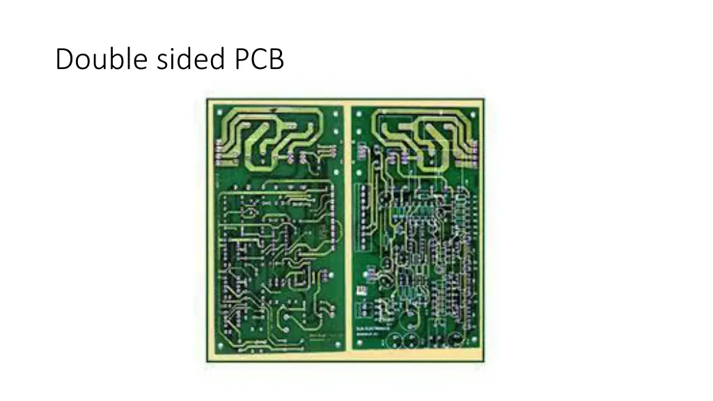 double sided pcb