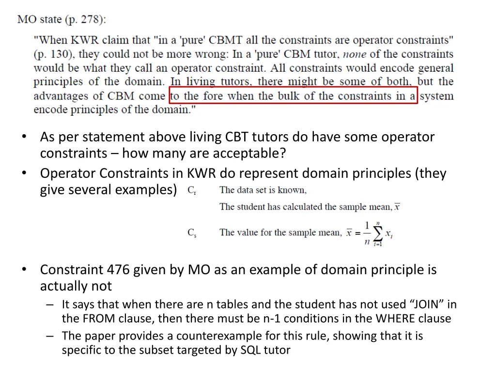 as per statement above living cbt tutors do have