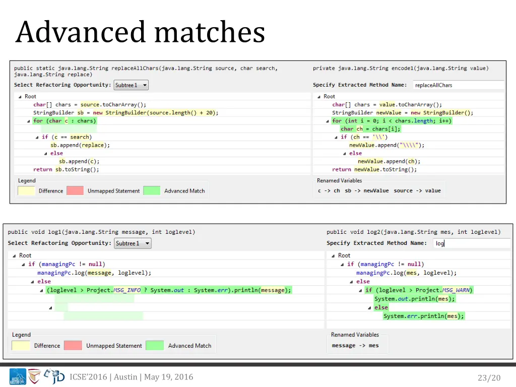 advanced matches 1