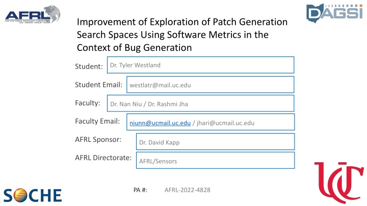 improvement of exploration of patch generation